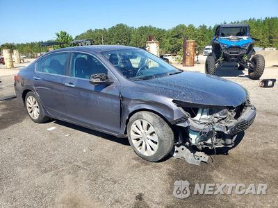 Czwarte zdjęcie samochodu z boku: 2014 HONDA ACCORD EX VIN:1HGCR2F73EA045651 - miniatura