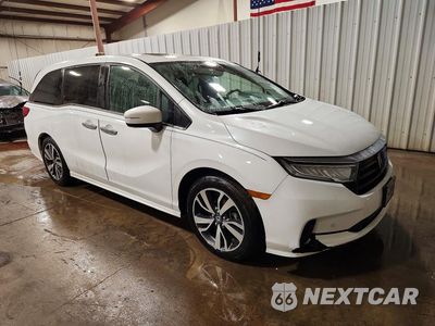 Czwarte zdjęcie samochodu z boku: 2022 HONDA ODYSSEY TOURING VIN:5FNRL6H82NB040133 - miniatura