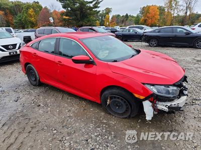 Czwarte zdjęcie samochodu z boku: 2020 HONDA CIVIC LX VIN:2HGFC2F64LH569086 - miniatura