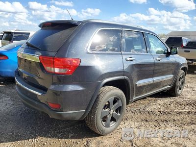 Trzecie zdjęcie samochodu z tyłu: 2012 JEEP GRAND CHEROKEE LIMITED VIN:1C4RJFBG2CC324801 - miniatura