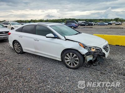 Czwarte zdjęcie samochodu z boku: 2017 HYUNDAI SONATA SPORT VIN:5NPE34AF0HH518678 - miniatura