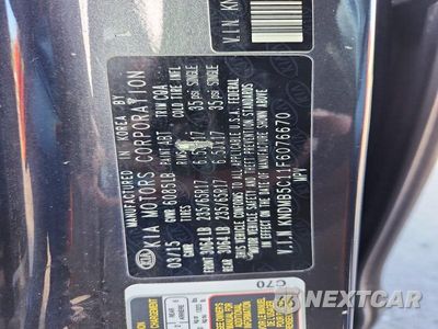 Zdjęcie 13 z 13 samochodu: 2015 KIA SEDONA LX VIN:KNDMB5C11F6076670 - miniatura