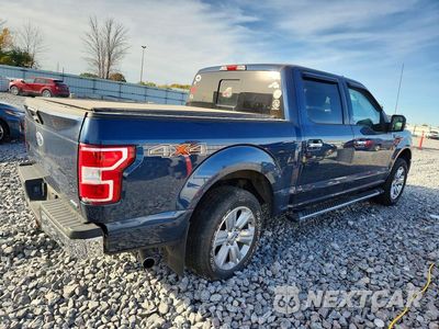 Trzecie zdjęcie samochodu z tyłu: 2018 FORD F150 SUPERCREW VIN:1FTEW1EP3JFE02514 - miniatura