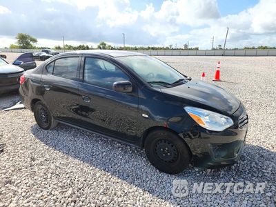 Czwarte zdjęcie samochodu z boku: 2019 MITSUBISHI MIRAGE G4 ES VIN:ML32F3FJ6KHF17810 - miniatura