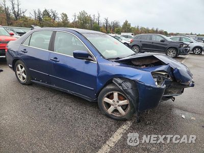 Czwarte zdjęcie samochodu z boku: 2003 HONDA ACCORD EX VIN:1HGCM56633A010855 - miniatura