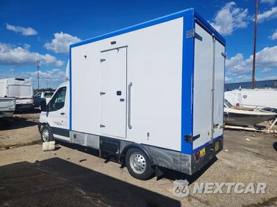 Drugie zdjęcie samochodu z przodu: 2023 FORD TRANSIT REFRIGERATED BOX TRUCK VIN:1FDBW7ZG9PKA20144 - miniatura