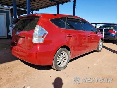 Trzecie zdjęcie samochodu z tyłu: 2012 TOYOTA PRIUS V TWO VIN:JTDZN3EU5C3041832 - miniatura