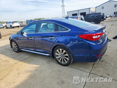Drugie zdjęcie samochodu z przodu: 2017 HYUNDAI SONATA SPORT VIN:5NPE34AF9HH536404 - miniatura