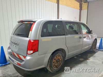 Trzecie zdjęcie samochodu z tyłu: 2019 DODGE GRAND CARAVAN SE VIN:2C4RDGBG2KR798685 - miniatura