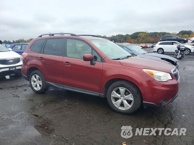Czwarte zdjęcie samochodu z boku: 2015 SUBARU FORESTER 2.5I PREMIUM VIN:JF2SJADC6FH543820 - miniatura