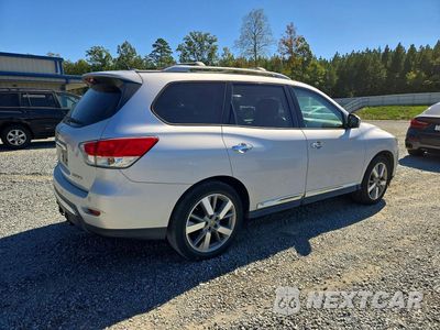 Trzecie zdjęcie samochodu z tyłu: 2014 NISSAN PATHFINDER PLATINUM VIN:5N1AR2MN3EC640569 - miniatura