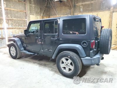 Drugie zdjęcie samochodu z przodu: 2015 JEEP WRANGLER UNLIMITED SPORT VIN:1C4BJWDG1FL761014 - miniatura