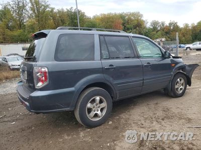 Trzecie zdjęcie samochodu z tyłu: 2006 HONDA PILOT EX VIN:2HKYF18456H540261 - miniatura