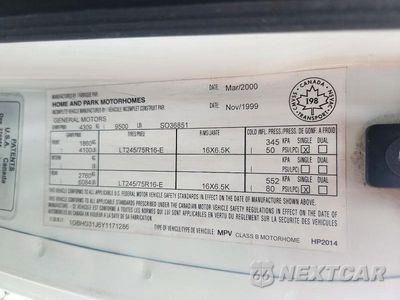 Zdjęcie 13 z 13 samochodu: 2000 CHEVROLET EXPRESS G3500 VIN:1GBHG31J6Y1171286 - miniatura