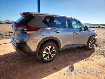Trzecie zdjęcie samochodu z tyłu: 2021 NISSAN ROGUE SV VIN:JN8AT3BA3MW015893 - miniatura