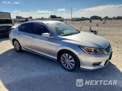 Czwarte zdjęcie samochodu z boku: 2014 HONDA ACCORD EX VIN:1HGCR2F74EA204502 - miniatura
