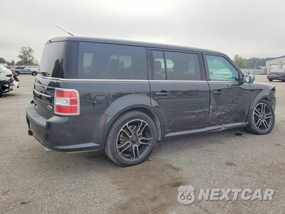 Trzecie zdjęcie samochodu z tyłu: 2014 FORD FLEX SEL VIN:2FMGK5C83EBD43894 - miniatura