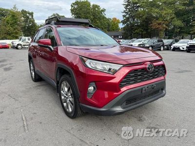 Czwarte zdjęcie samochodu z boku: 2019 TOYOTA RAV4 XLE PREMIUM VIN:2T3A1RFV8KC047673 - miniatura