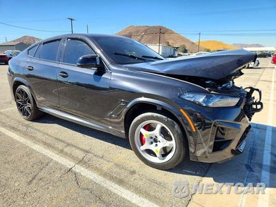 Czwarte zdjęcie samochodu z boku: 2024 BMW X6 M COMPETITION VIN:5YM23ET06R9S80340 - miniatura