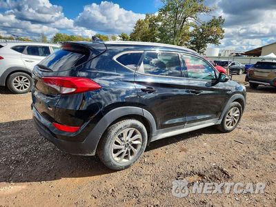 Trzecie zdjęcie samochodu z tyłu: 2018 HYUNDAI TUCSON SEL VIN:KM8J3CA43JU725127 - miniatura