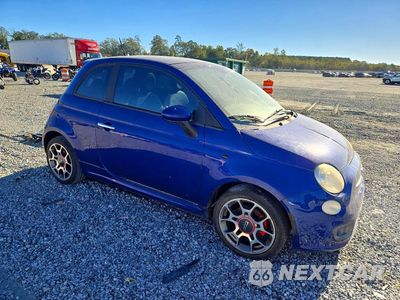 Czwarte zdjęcie samochodu z boku: 2012 FIAT 500 SPORT VIN:3C3CFFBR5CT113528 - miniatura