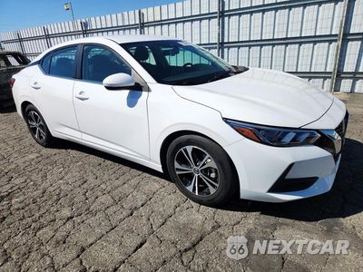 Czwarte zdjęcie samochodu z boku: 2021 NISSAN SENTRA SV VIN:3N1AB8CV9MY246385 - miniatura
