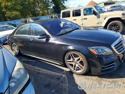 Czwarte zdjęcie samochodu z boku: 2020 MERCEDES-BENZ S 560 4MATIC VIN:W1KUG8GB0LA563671 - miniatura