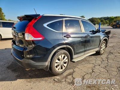 Trzecie zdjęcie samochodu z tyłu: 2012 HONDA CR-V EXL VIN:5J6RM4H71CL013373 - miniatura