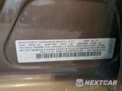 Zdjęcie 13 z 13 samochodu: 2011 VOLKSWAGEN JETTA TDI VIN:3VWPL7AJ2BM661192 - miniatura