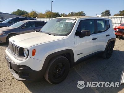 2017 JEEP RENEGADE SPORT ZACCJAAB9HPG07343 - główne zdjęcie licytacji z USA - miniatura