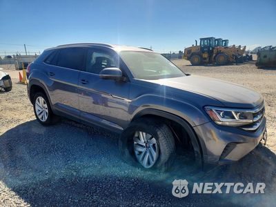 Czwarte zdjęcie samochodu z boku: 2021 VOLKSWAGEN ATLAS CROSS SPORT SE VIN:1V2HE2CA4MC215422 - miniatura