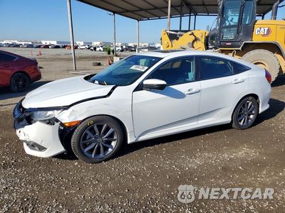 2021 HONDA CIVIC EX 19XFC1F31ME208605 - główne zdjęcie licytacji z USA - miniatura