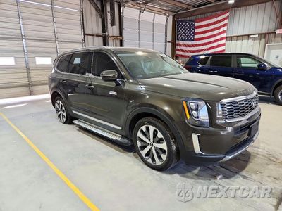 Czwarte zdjęcie samochodu z boku: 2021 KIA TELLURIDE EX VIN:5XYP34HC8MG135836 - miniatura