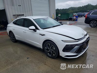 Czwarte zdjęcie samochodu z boku: 2024 HYUNDAI SONATA SEL VIN:KMHL64JA0RA395276 - miniatura