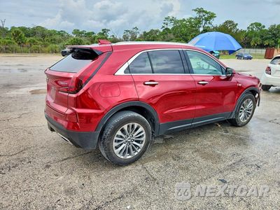 Trzecie zdjęcie samochodu z tyłu: 2024 CADILLAC XT4 PREMIUM LUXURY VIN:1GYFZCR48RF123606 - miniatura