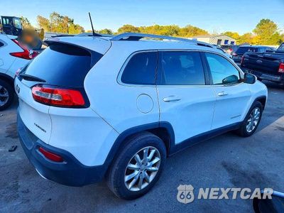Trzecie zdjęcie samochodu z tyłu: 2016 JEEP CHEROKEE LIMITED VIN:1C4PJMDS7GW176081 - miniatura