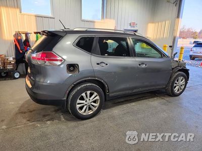 Trzecie zdjęcie samochodu z tyłu: 2015 NISSAN ROGUE SV VIN:5N1AT2MV2FC869456 - miniatura