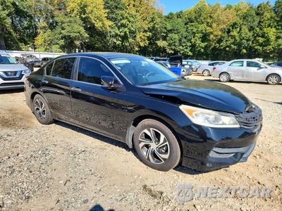 Czwarte zdjęcie samochodu z boku: 2016 HONDA ACCORD LX VIN:1HGCR2F34GA131258 - miniatura