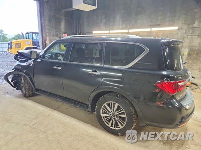 Drugie zdjęcie samochodu z przodu: 2021 INFINITI QX80 LUXE VIN:JN8AZ2AE0M9271260 - miniatura