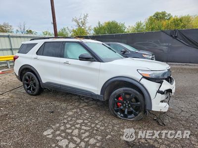 Czwarte zdjęcie samochodu z boku: 2023 FORD EXPLORER ST VIN:1FM5K8GC1PGB92699 - miniatura