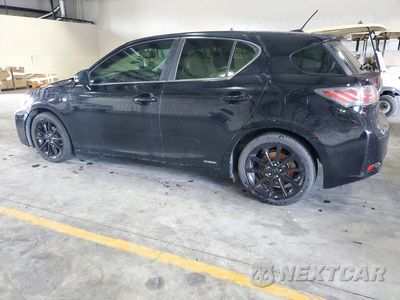 Drugie zdjęcie samochodu z przodu: 2012 LEXUS CT 200 VIN:JTHKD5BH2C2089607 - miniatura