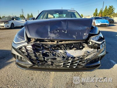 Piąte zdjęcie samochodu w środku: 2023 HYUNDAI SONATA LIMITED VIN:KMHL34J22PA291824 - miniatura