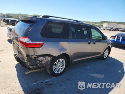 Trzecie zdjęcie samochodu z tyłu: 2015 TOYOTA SIENNA XLE 8-PASSENGER VIN:5TDYK3DC8FS641809 - miniatura