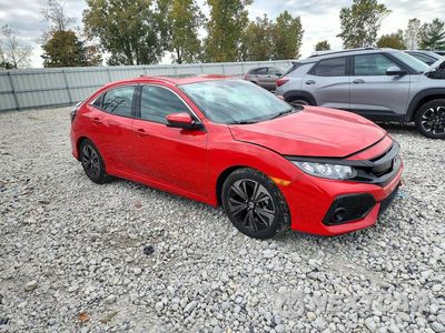 Czwarte zdjęcie samochodu z boku: 2017 HONDA CIVIC EX VIN:SHHFK7H63HU223151 - miniatura