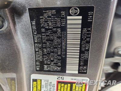 Zdjęcie 12 z 12 samochodu: 2021 TOYOTA CAMRY SE VIN:4T1G11AK8MU521723 - miniatura