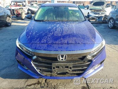 Piąte zdjęcie samochodu w środku: 2022 HONDA ACCORD SPORT SE VIN:1HGCV1F43NA109523 - miniatura
