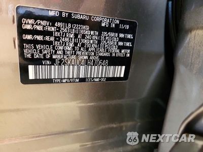 Zdjęcie 13 z 13 samochodu: 2020 SUBARU FORESTER LIMITED VIN:JF2SKAUC4LH470648 - miniatura