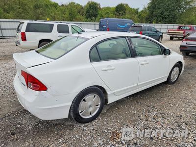 Trzecie zdjęcie samochodu z tyłu: 2006 HONDA CIVIC HYBRID VIN:JHMFA362X6S006630 - miniatura