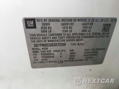 Zdjęcie 13 z 13 samochodu: 2016 CADILLAC SRX LUXURY COLLECTION VIN:3GYFNEE33GS572396 - miniatura