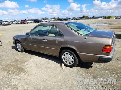 Drugie zdjęcie samochodu z przodu: 1989 MERCEDES-BENZ 300 CE VIN:WDBEA50D3KA877161 - miniatura
